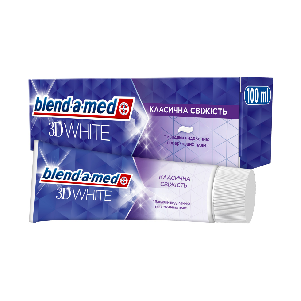 Зубна паста blend-a-med 3D WHITE Класична свіжість, 100 мл